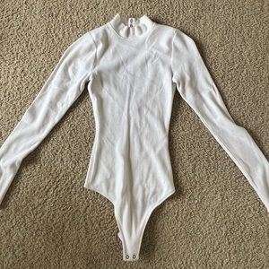 abercrombie bodysuit turtle neck size xs